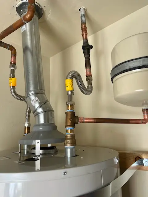 Water heater installation and plumbing repair in Downtown Asheville